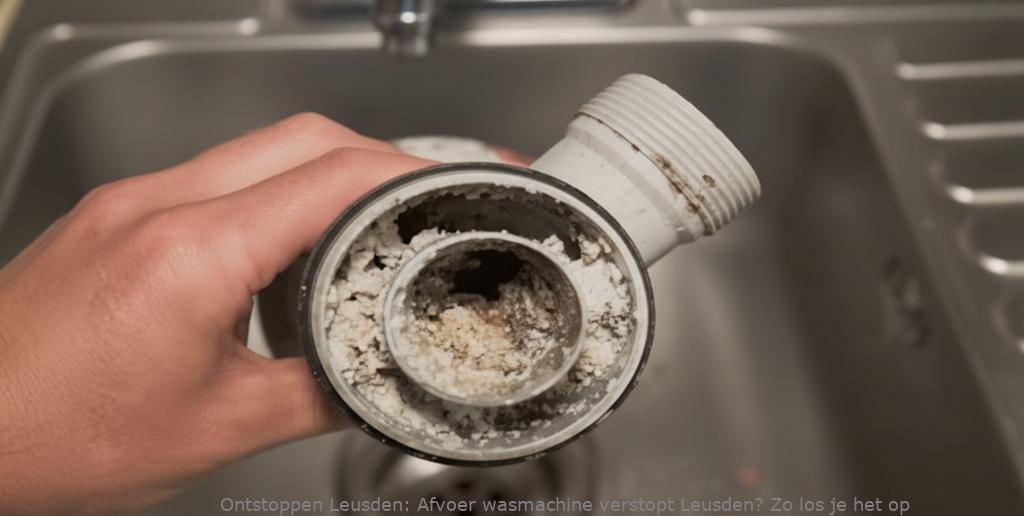 Afvoer wasmachine verstopt Leusden? Zo los je het op