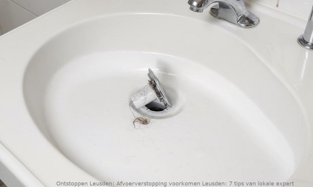 Afvoerverstopping voorkomen Leusden: 7 tips van lokale expert