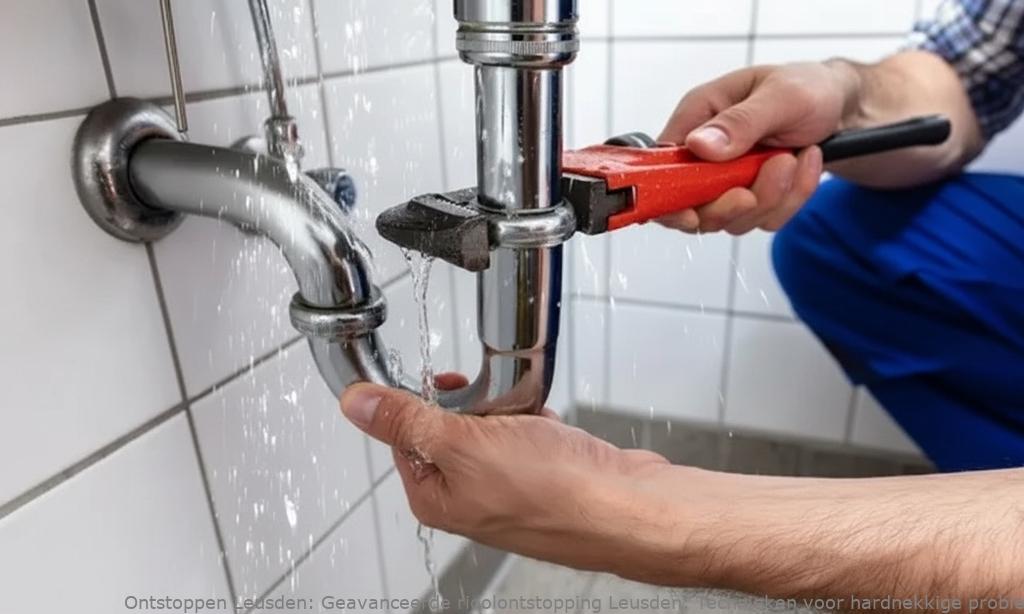 Geavanceerde rioolontstopping Leusden: Technieken voor hardnekkige problemen
