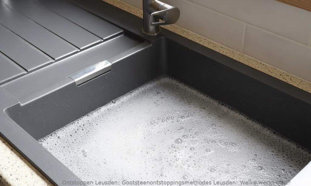 Gootsteenontstoppingsmethodes Leusden: Welke werkt best?