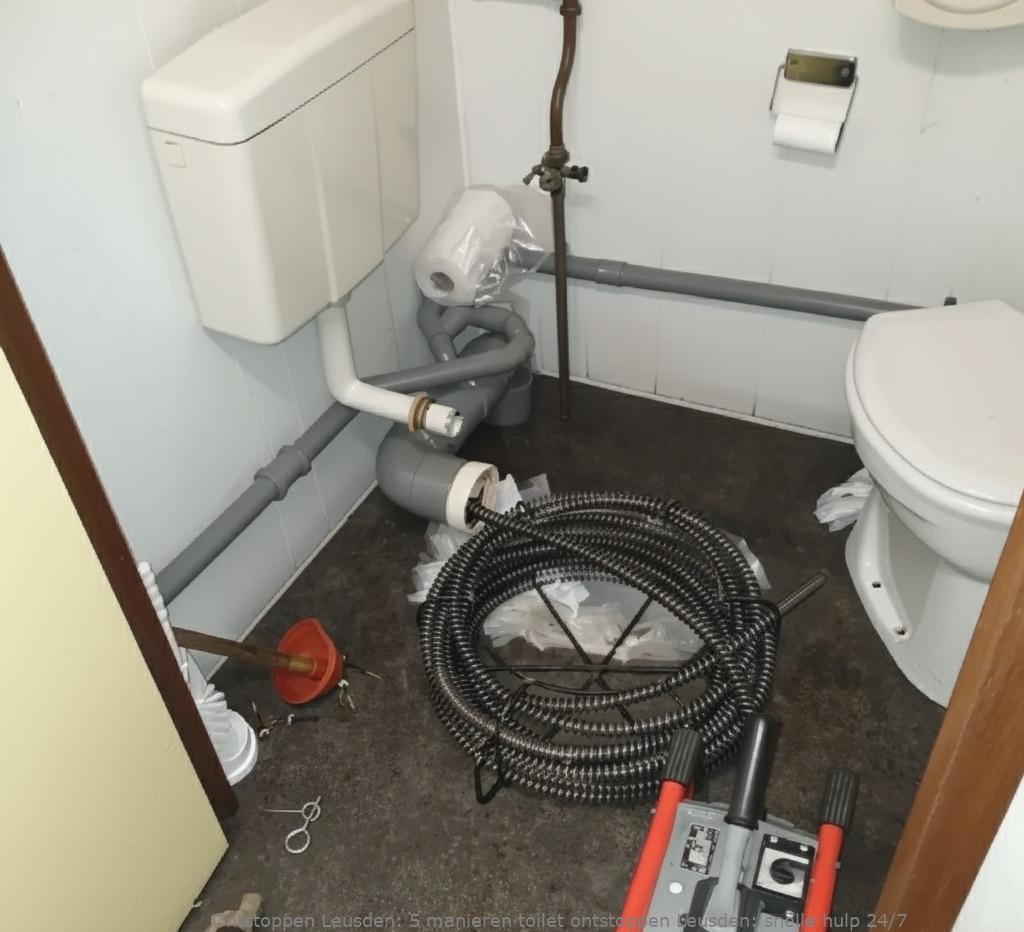 5 manieren toilet ontstoppen Leusden: tips van Ontstoppen
