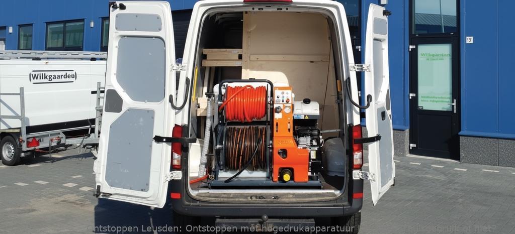 Ontstoppen met hogedrukapparatuur Leusden: Thuisgebruik of niet?